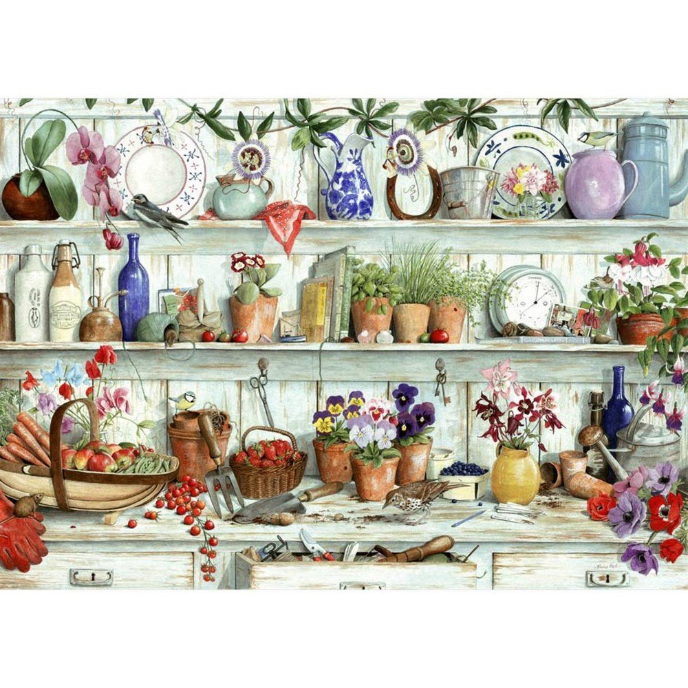 Posies & Produce - BIG 500 Piece Jigsaw Puzzle - ABC School Supplies