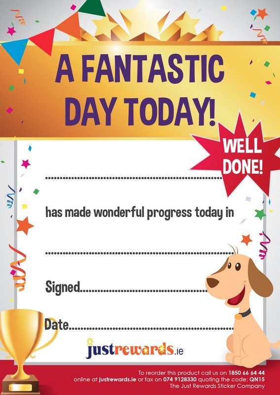 **Praise Pad - A Fantastic Day Today - ABC School Supplies