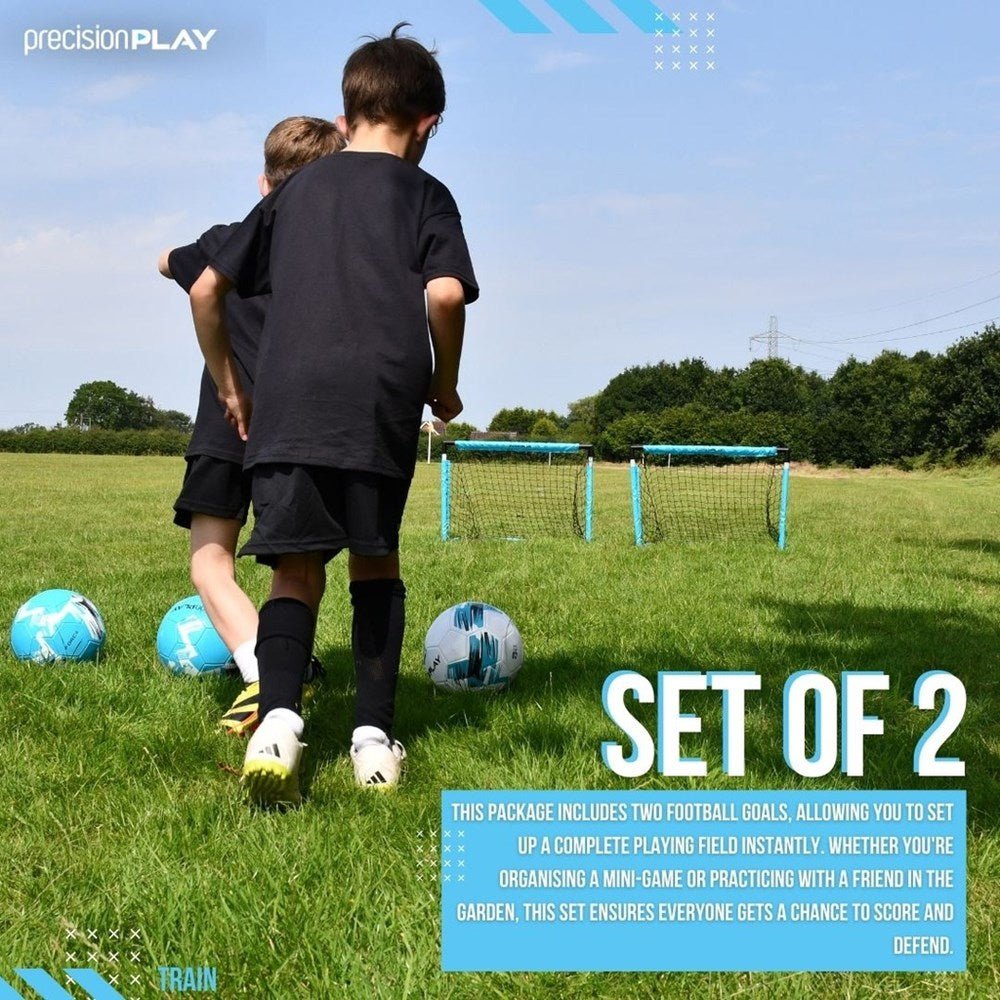 PrecisionPLAY Quick Folding Goals (set of 2) - ABC School Supplies