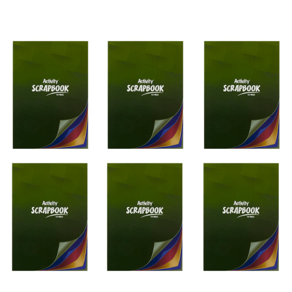 Premier A4 48 Page Coloured Scrap Book - Pack Of 60 - ABC School Supplies