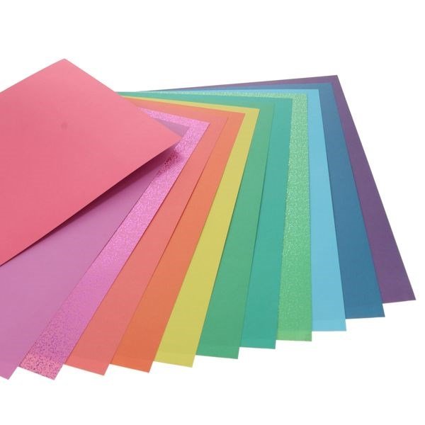 Premier A4 Card Pad 24 Sheets - Shades Of Rainbow - ABC School Supplies