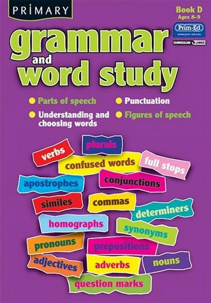 Primary Grammar And Word Study Book D - ABC School Supplies