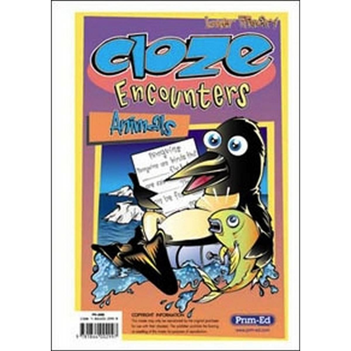 Cloze Encounters - Animals - Lower Primary