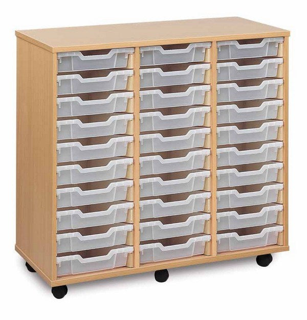 Monarch 30 Tray Shallow Tray Storage Unit