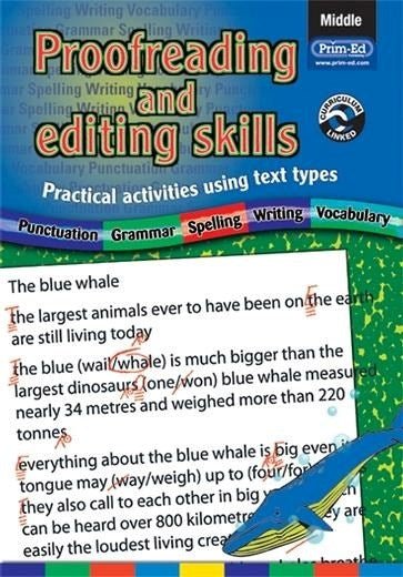 Proofreading And Editing Skills Middle - ABC School Supplies