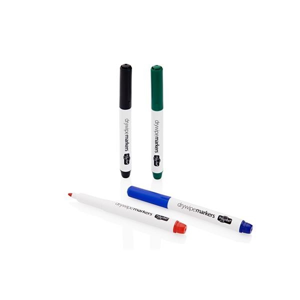 ProScribe Whiteboard Markers Asstd Colours Pack Of 4 - ABC School Supplies