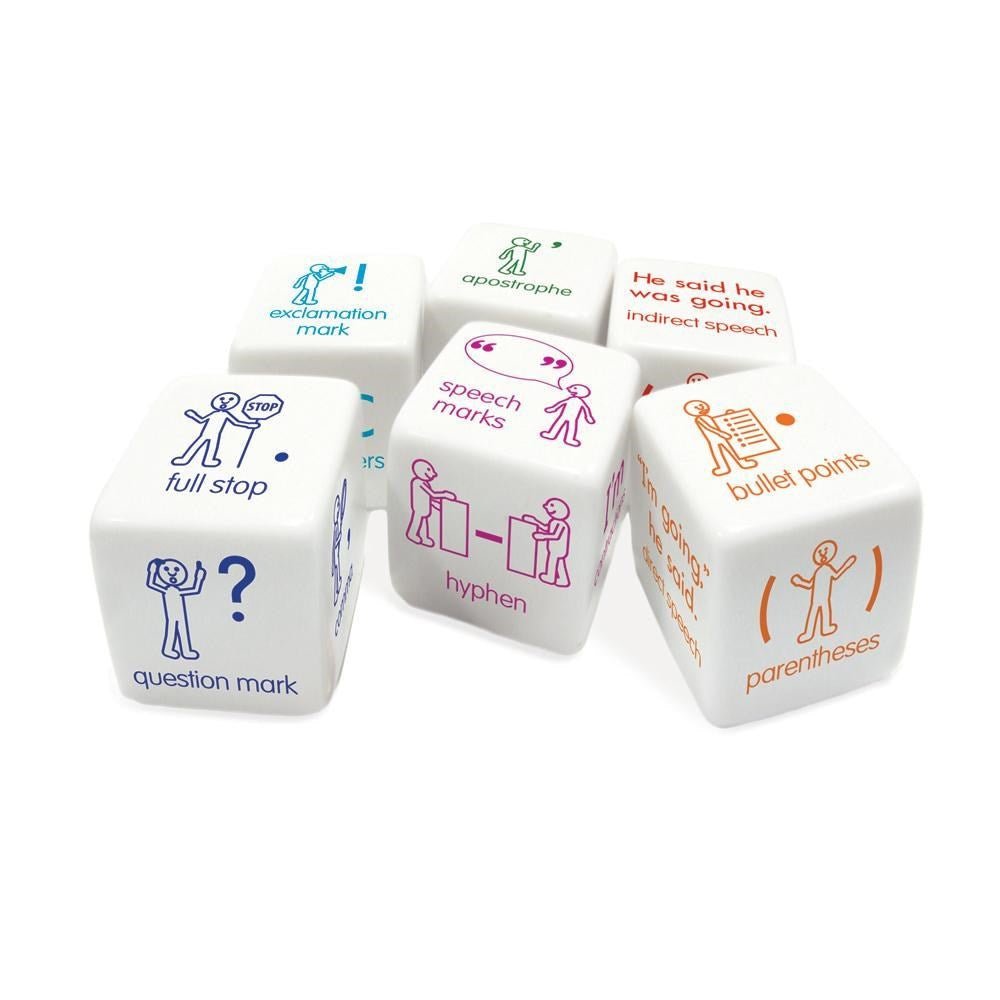 Punctuation Dice - ABC School Supplies