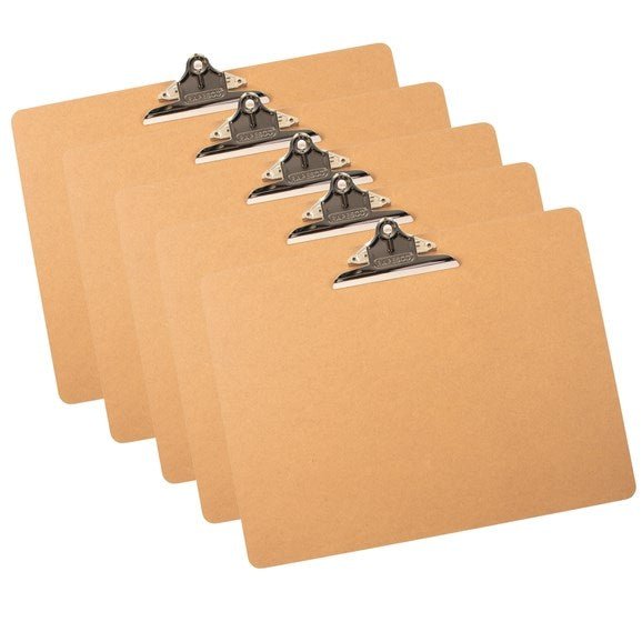 RAPESCO Hardboard Clipboard - A3 - Brown - ABC School Supplies