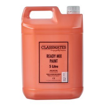 Ready Mixed 5 Litre Orange - ABC School Supplies