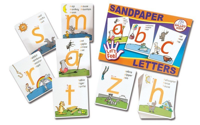 **Sandpaper Letters - ABC School Supplies