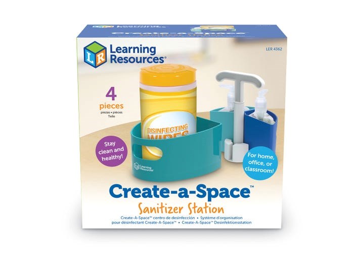 Learning Resources Create-A-Space Sanitiser Station