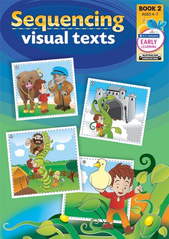 Sequencing Visual Texts Book 2 - ABC School Supplies