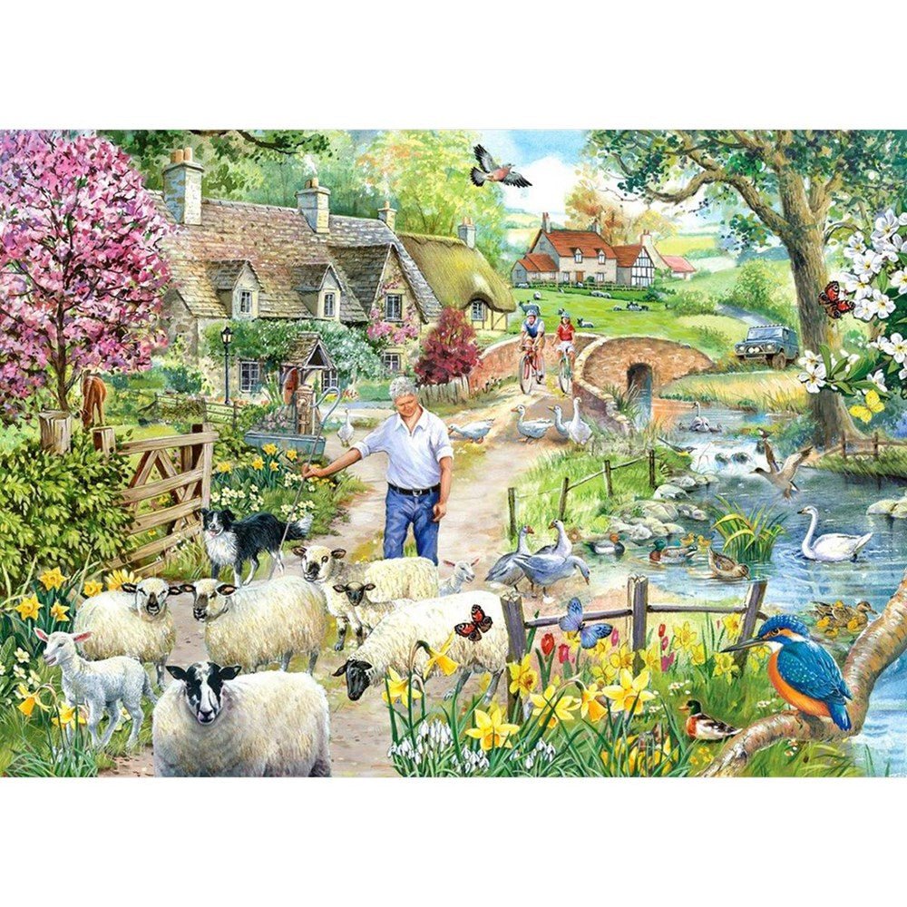 Shepherd's Lane - 1000 Piece Jigsaw Puzzle - ABC School Supplies