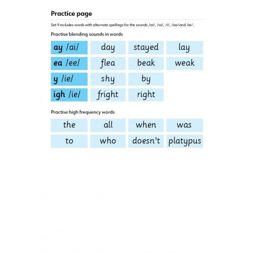 Speld Sa Phonic Books - Set 9 - (10 Titles) - ABC School Supplies