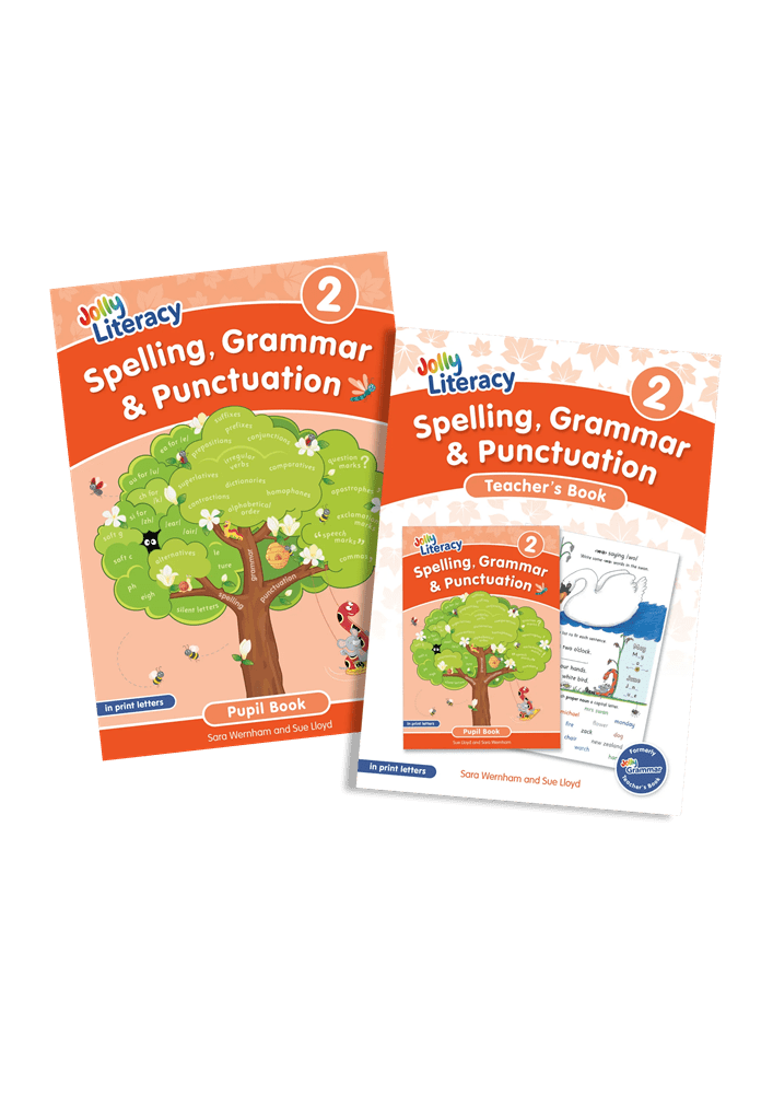 Spelling, Grammar & Punctuation Teacher & Pupil Book 2 Bundle (Print letters) - ABC School Supplies