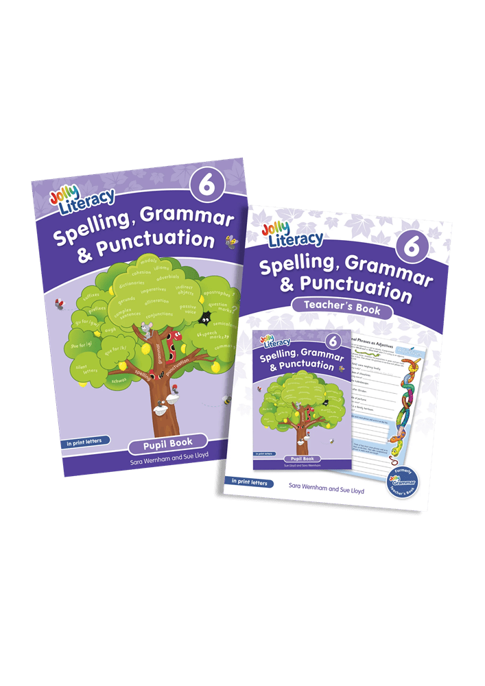Spelling, Grammar & Punctuation Teacher & Pupil Book 6 Bundle (Print letters) - ABC School Supplies