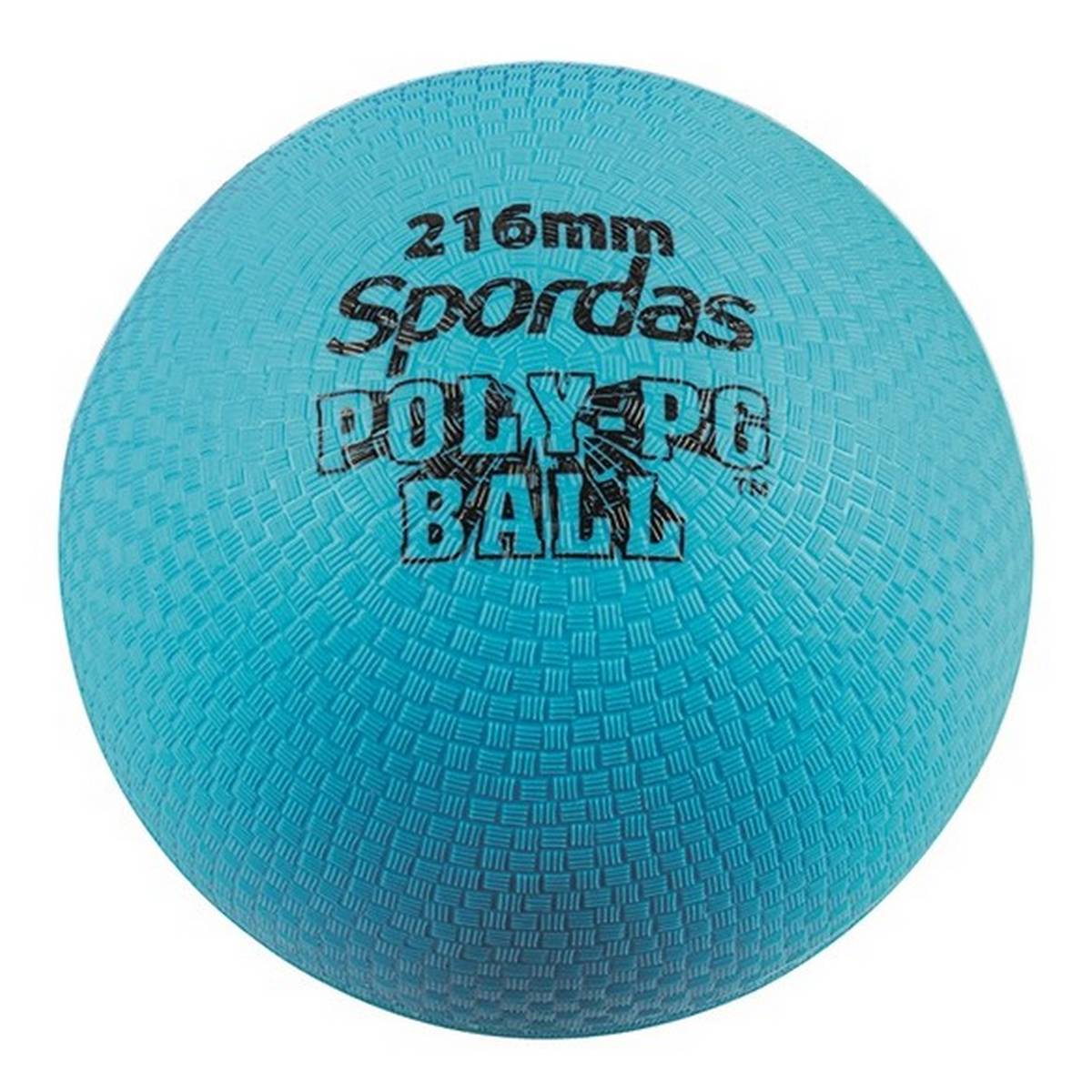 **Spordas Poly Pg Ball Blue 21.6Cm - ABC School Supplies
