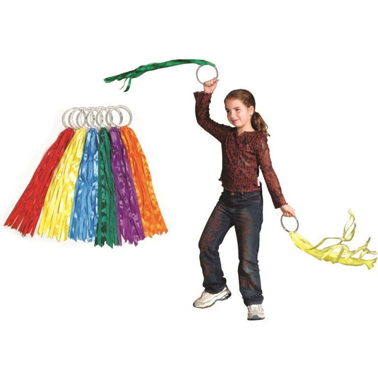 **Spordas Rainbow Hoops Large, 60Cm, Set Of 6 - ABC School Supplies