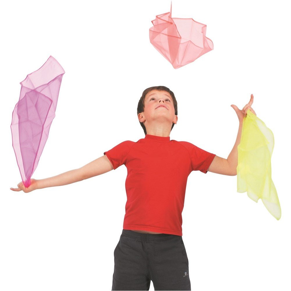 **Spordas Set Of 72 Juggling Scarves - ABC School Supplies