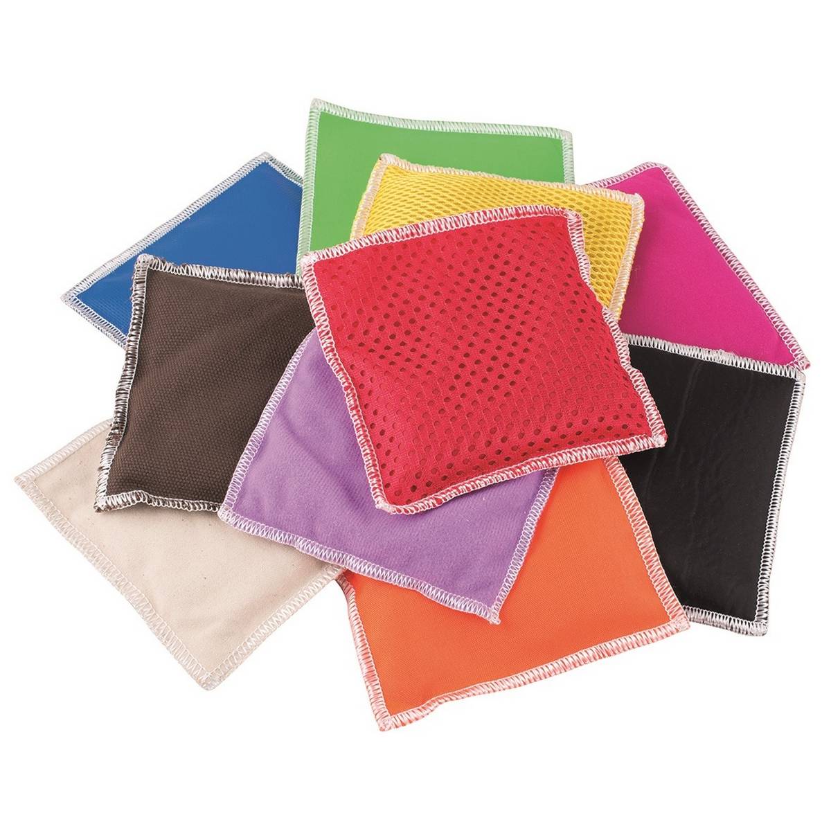 Spordas Textured Bean Bags Set of 10 - ABC School Supplies