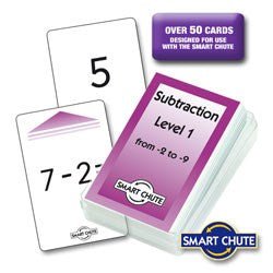 **Subtraction Facts Chute Cards - Level 1 - ABC School Supplies