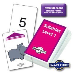 **Syllables Chute Cards - Level 1 - ABC School Supplies