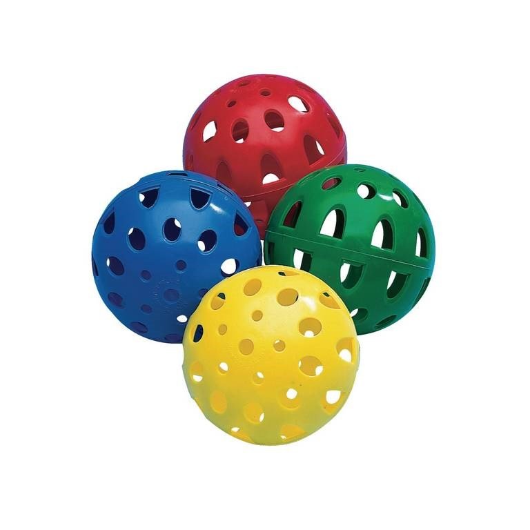 Teamster Perforated Balls - Assorted - Pack Of 12 - ABC School Supplies
