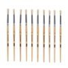 Texture Paint Brushes - Hog Hair No 10 (Pack of 10) - ABC School Supplies