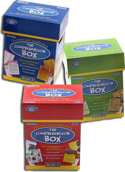 The Comprehension Box - Set Of 3 Offer - ABC School Supplies