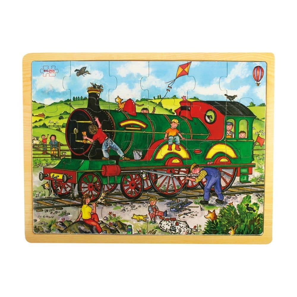 Tray Puzzle Train - ABC School Supplies
