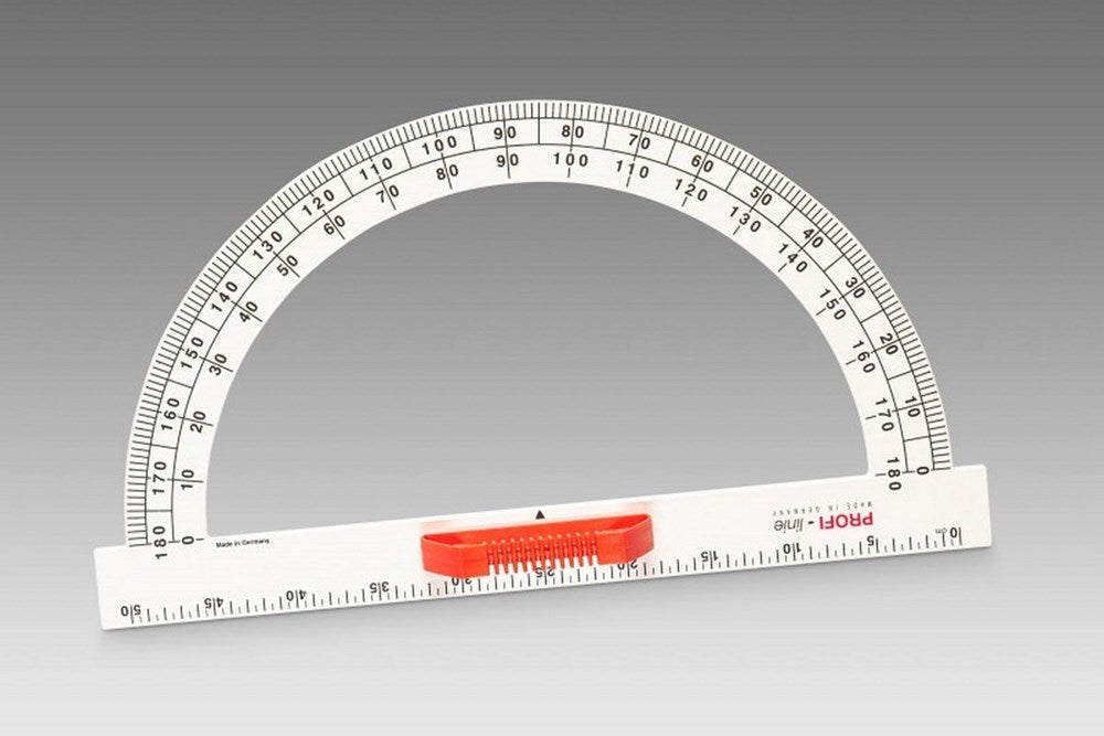 Wissner Teachers Protractor 180° 50 cm - ABC School Supplies
