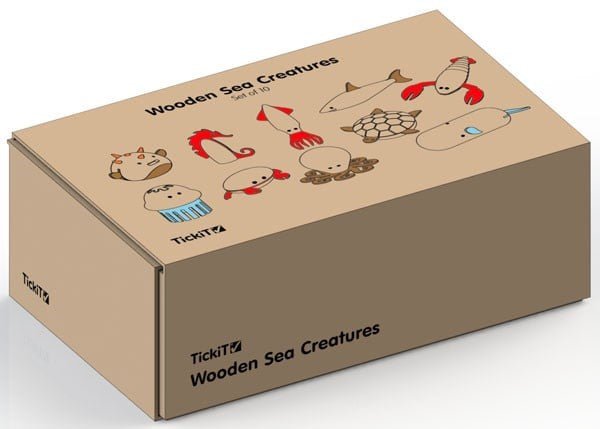Wooden Sea Creatures - ABC School Supplies