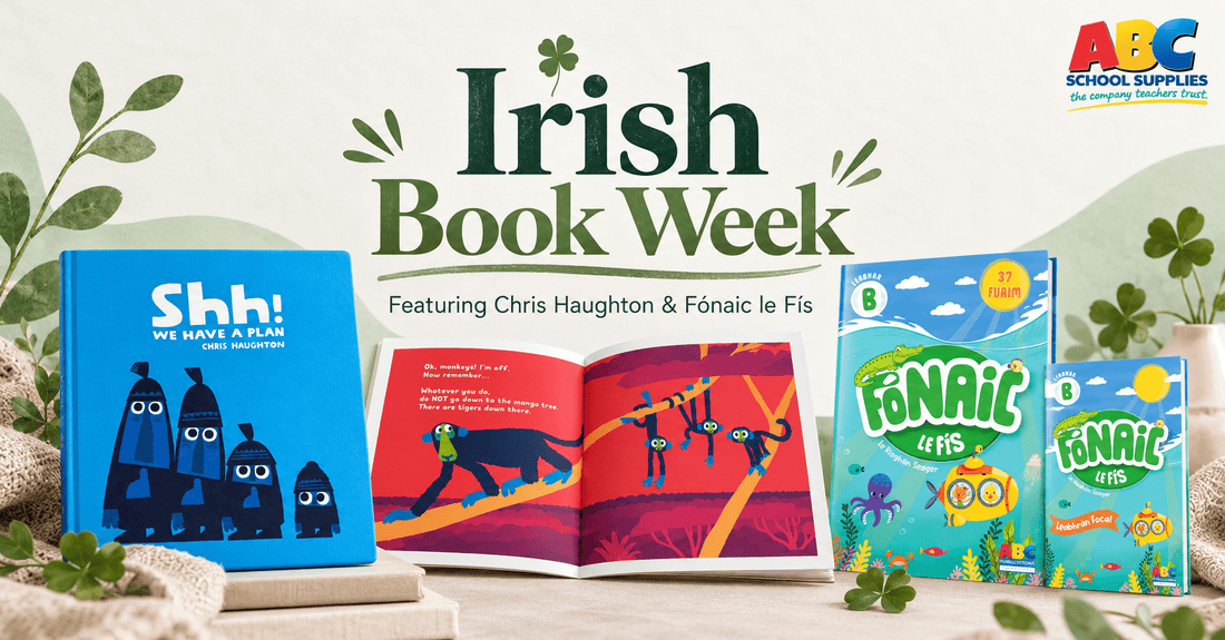Celebrate Irish Book Week with ABC School Supplies! 📚☘️ - ABC School Supplies