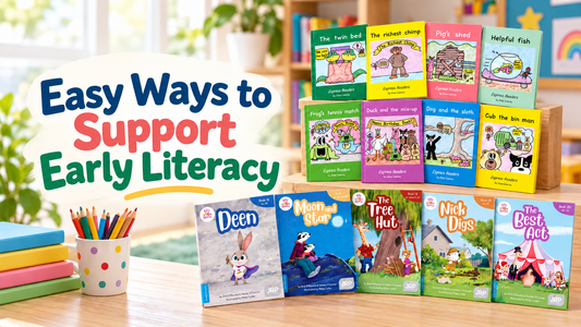Easy Ways to Support Early Literacy - ABC School Supplies