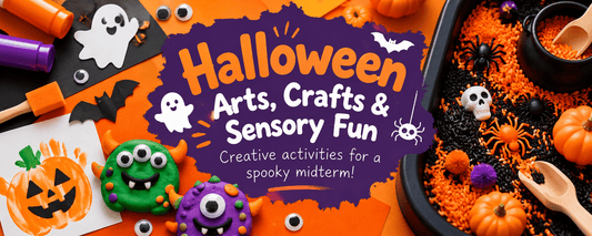 🎃 Halloween Arts, Crafts &amp; Sensory Fun for Midterm! - ABC School Supplies