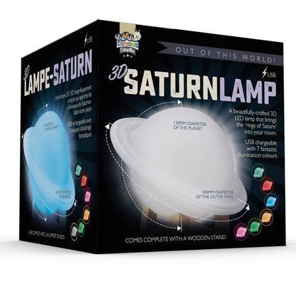 **Saturn 3D LED Lamp