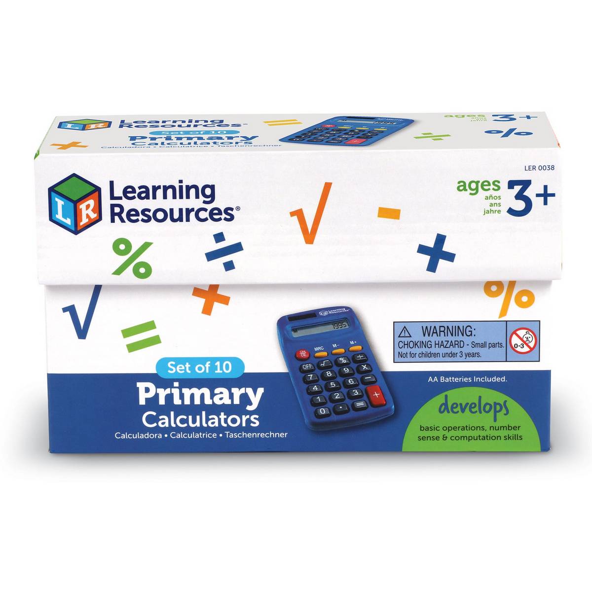 Primary Calculator (Set of 10)