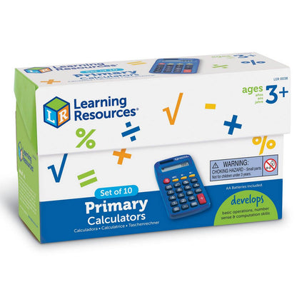 Primary Calculators (Set of 10)