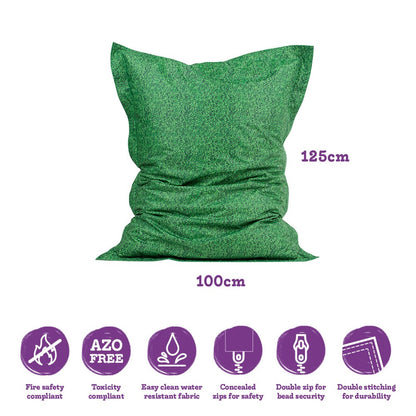 Eden Learning Nature Grass Print Floor Cushion