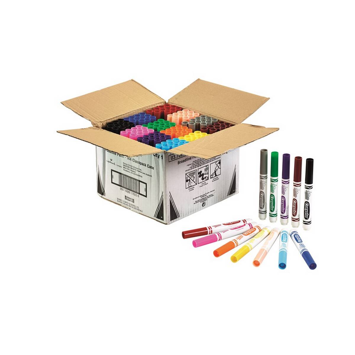 Crayola Broadline Colouring Pens - Pack of 144