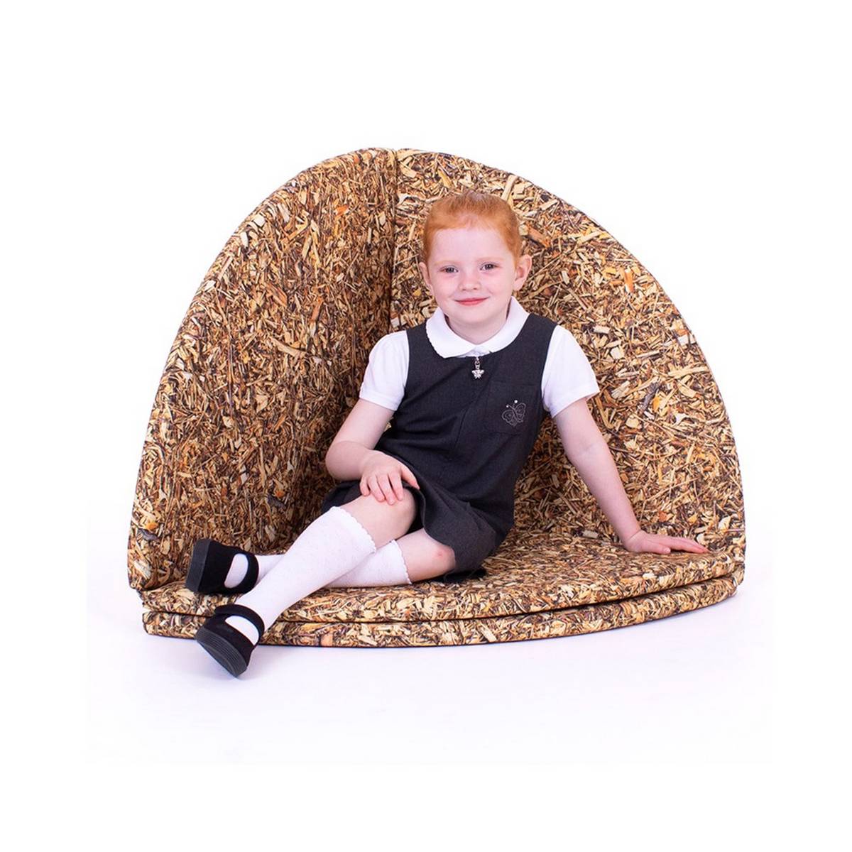 **Eden Learning Essentials Indoor/Outdoor Folding Floor Mat Bark Print