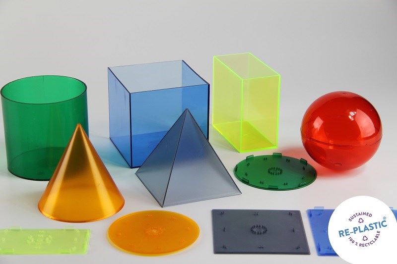 Geometrical Shapes 10cm Set of 6