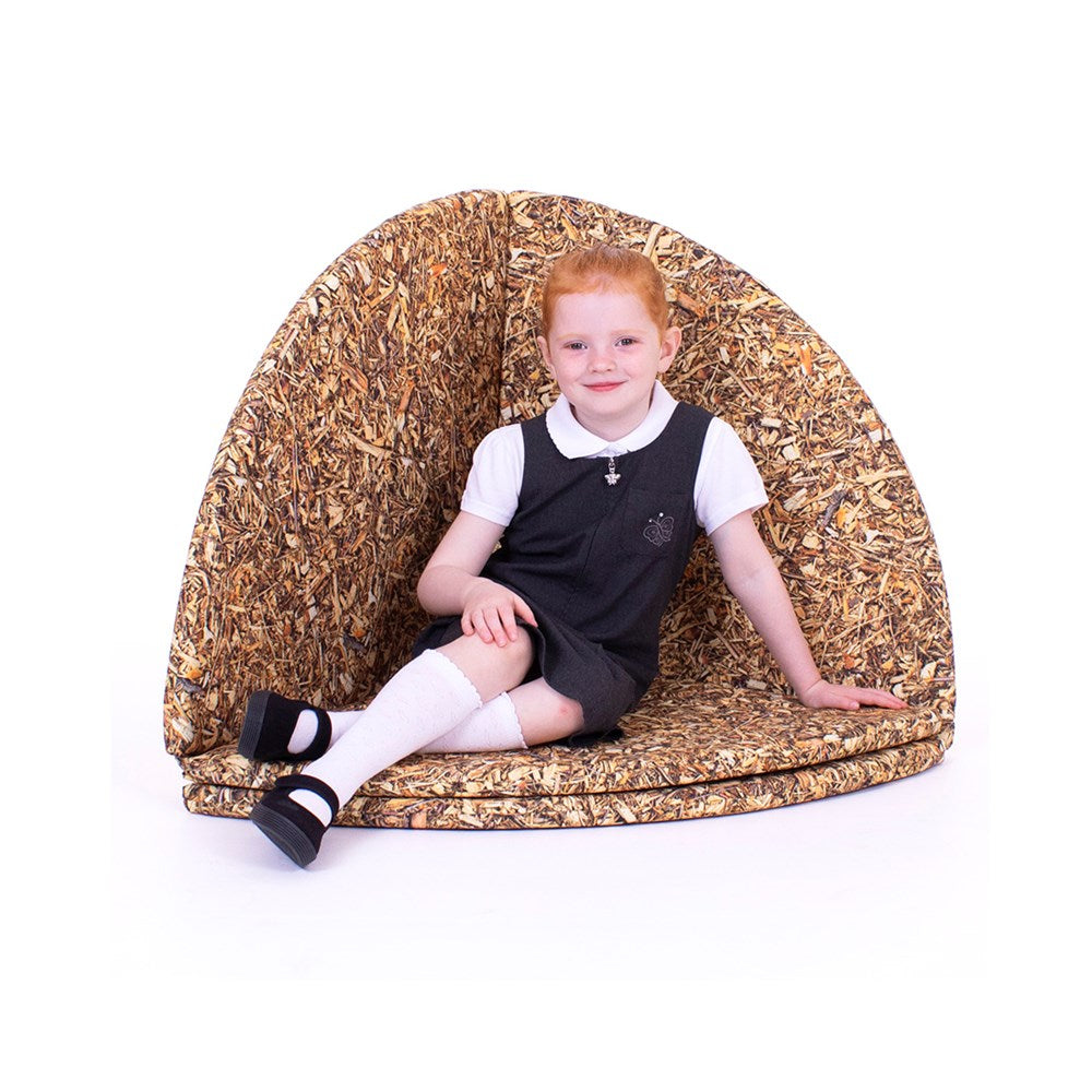 **Eden Learning Essentials Indoor/Outdoor Folding Floor Mat Bark Print