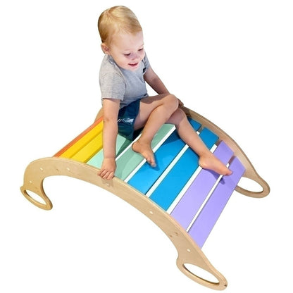 ** Wooden Rocking Tunnel