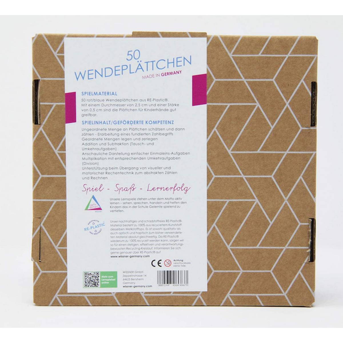 Red & Blue Counters Pack of 400