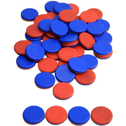 Red & Blue Counters Pack of 400