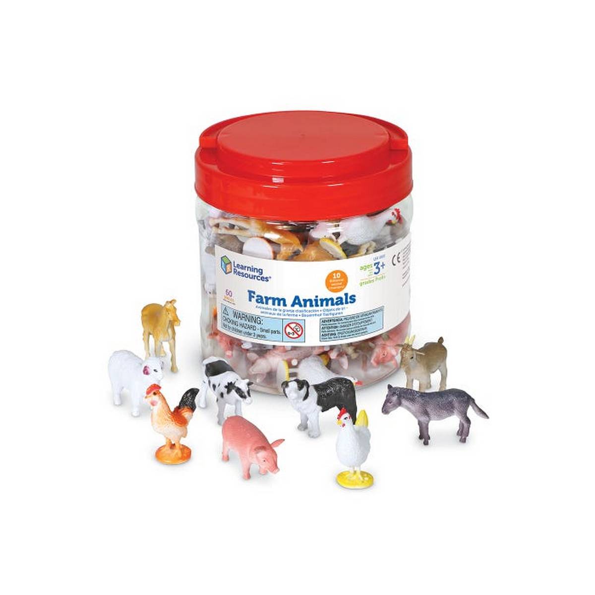 Farm Animal Counters (Set of 60)
