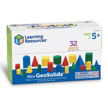 Learning Resources Mini Geosolids Geometric Shapes Set Of 32