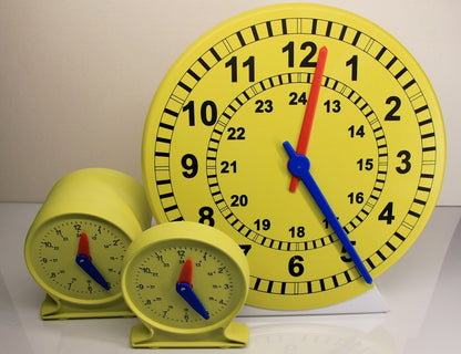 Classroom Clock Kit (Set of 1 Teacher & 24 Pupil Clocks)