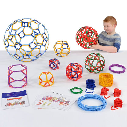 Polydron Frameworks Archimedean Solids Large Set